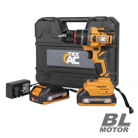 Бесщёточный аккумуляторный шуруповерт Tex.AC TAOE-CD38